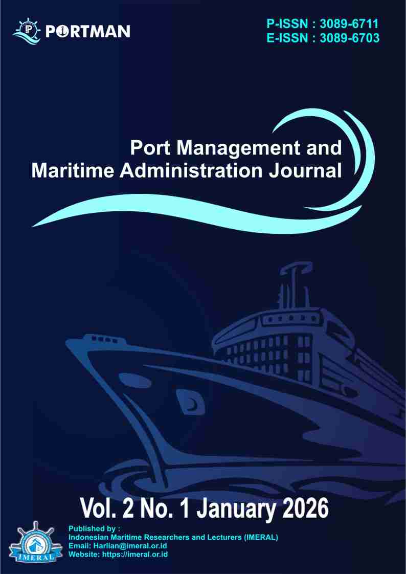					View Vol. 2 No. 1 (2026): January : Port Management and Maritime Administration Journal
				